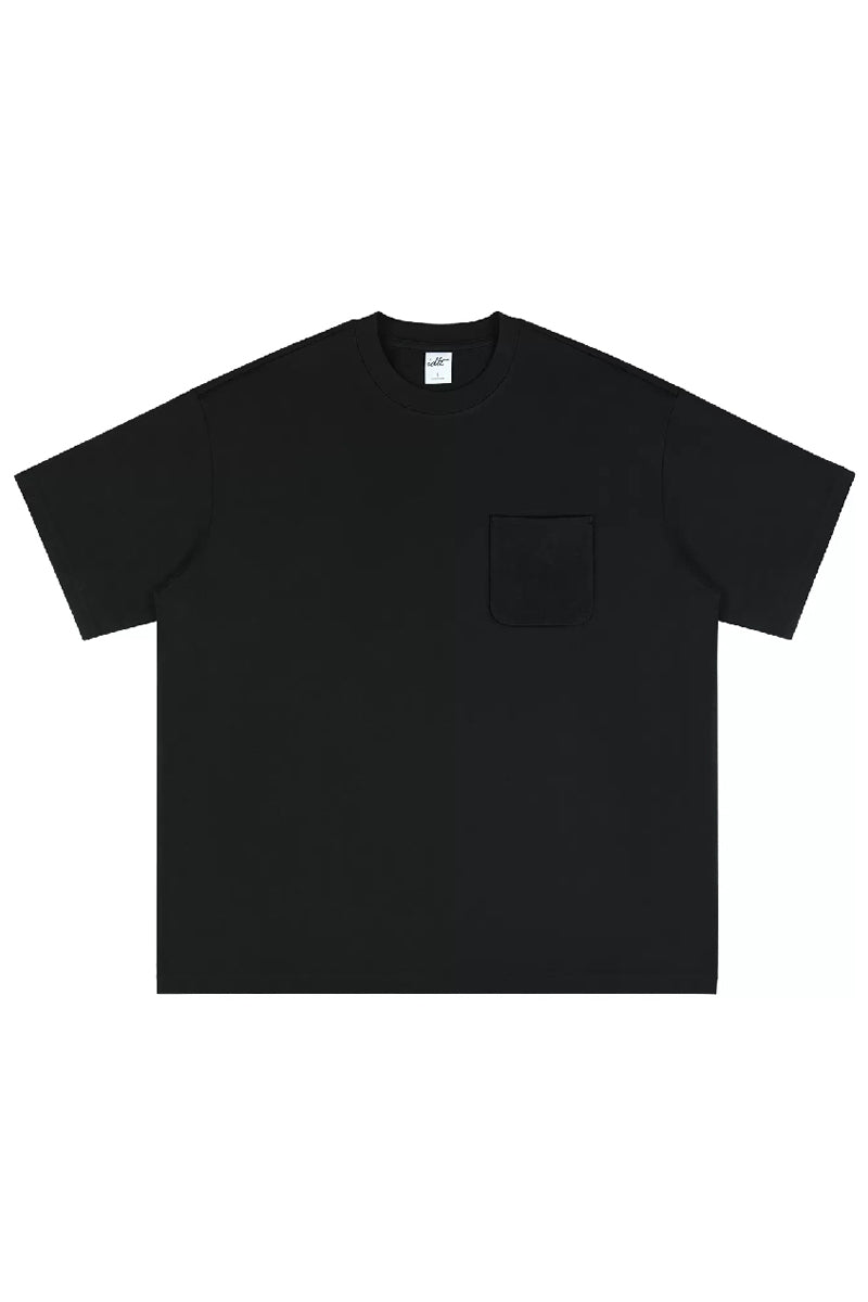 Oversized Pocket Cotton Tee Oversized Pocket Cotton Tee