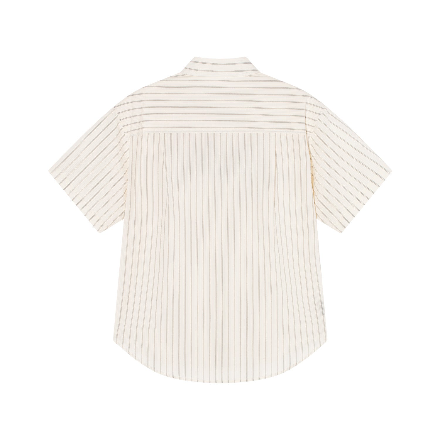 DONCARE(AFGK) "Stripe logo shirt" DONCARE(AFGK) "Stripe logo shirt"