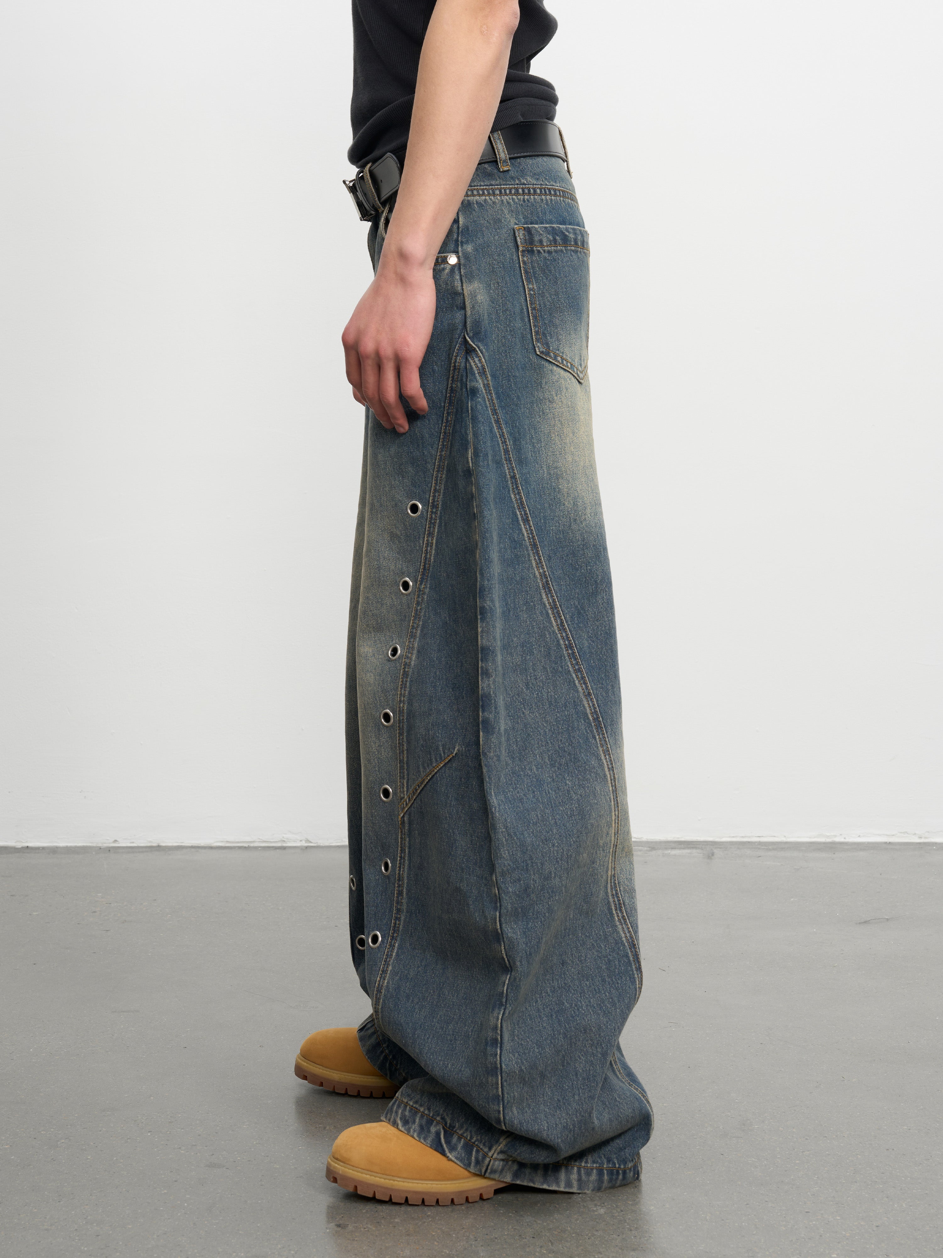 DONCARE(AFGK) "Washed baggy jeans" DONCARE(AFGK) "Washed baggy jeans"