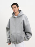 DONCARE(AFGK) "Logo scuba zip hoodie" DONCARE(AFGK) "Logo scuba zip hoodie"