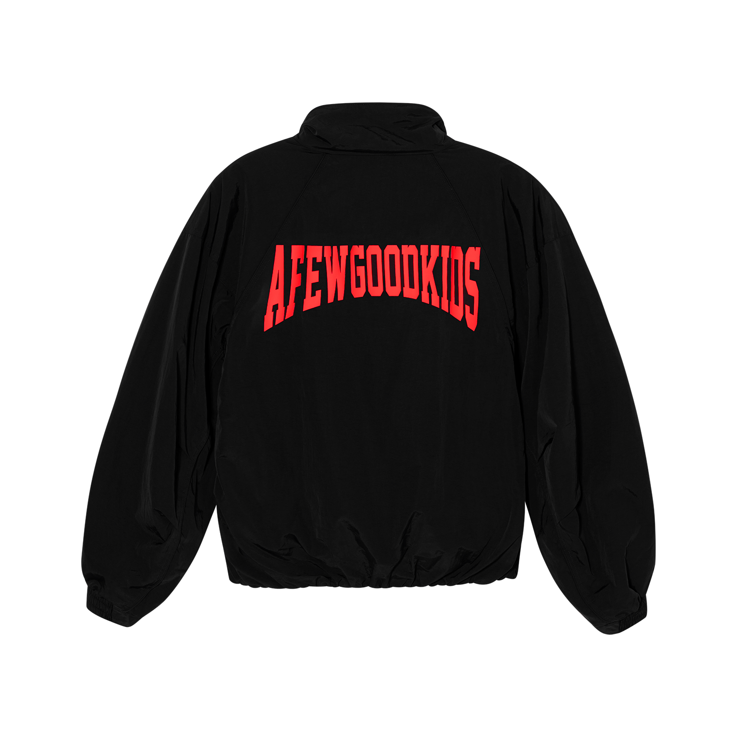 Nylon hign neck coach jacket Nylon hign neck coach jacket