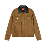 DONCARE(AFGK) "Leather suede jacket" DONCARE(AFGK) "Leather suede jacket"