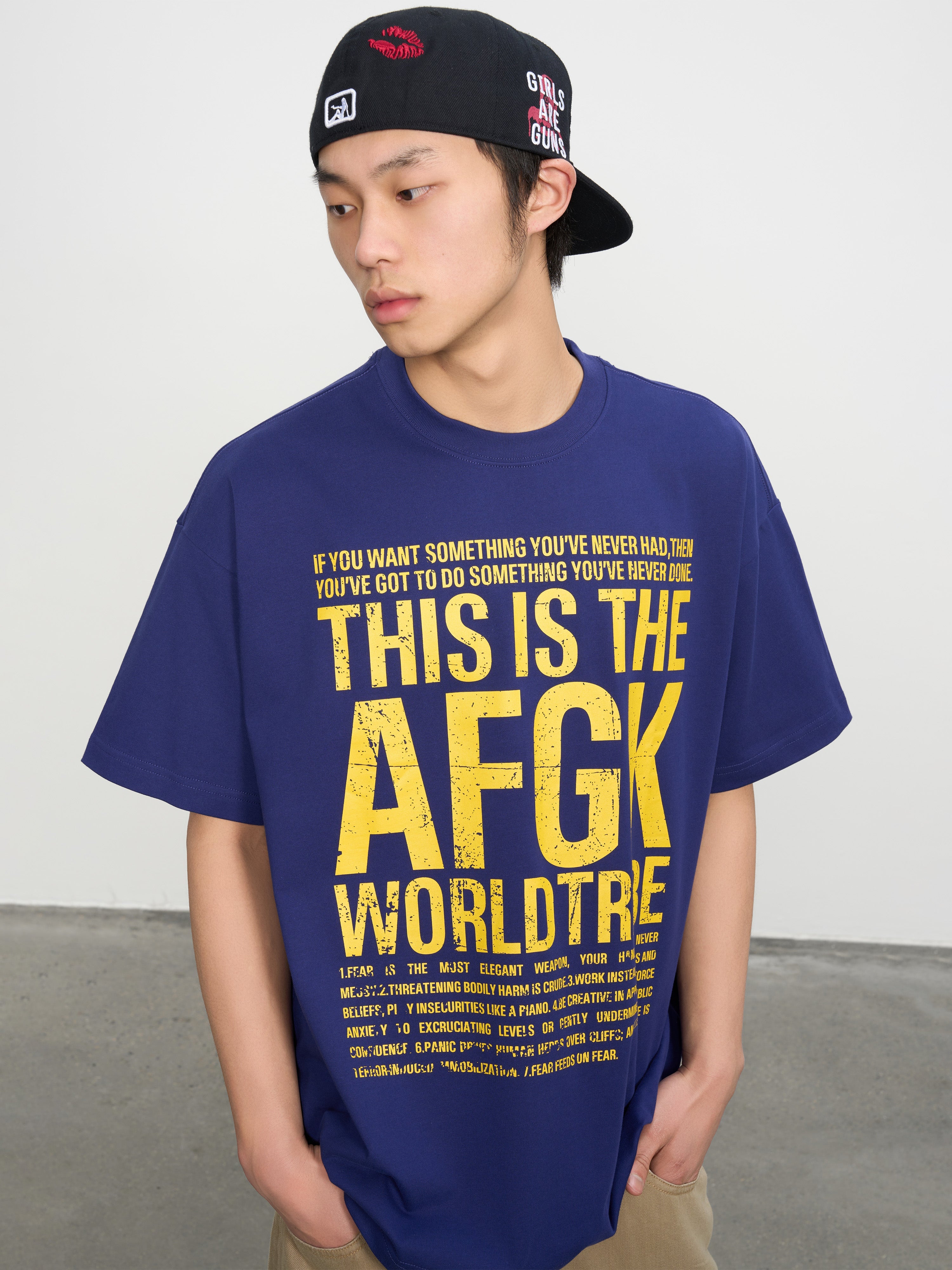 DONCARE(AFGK) "Poster logo tee" DONCARE(AFGK) "Poster logo tee"