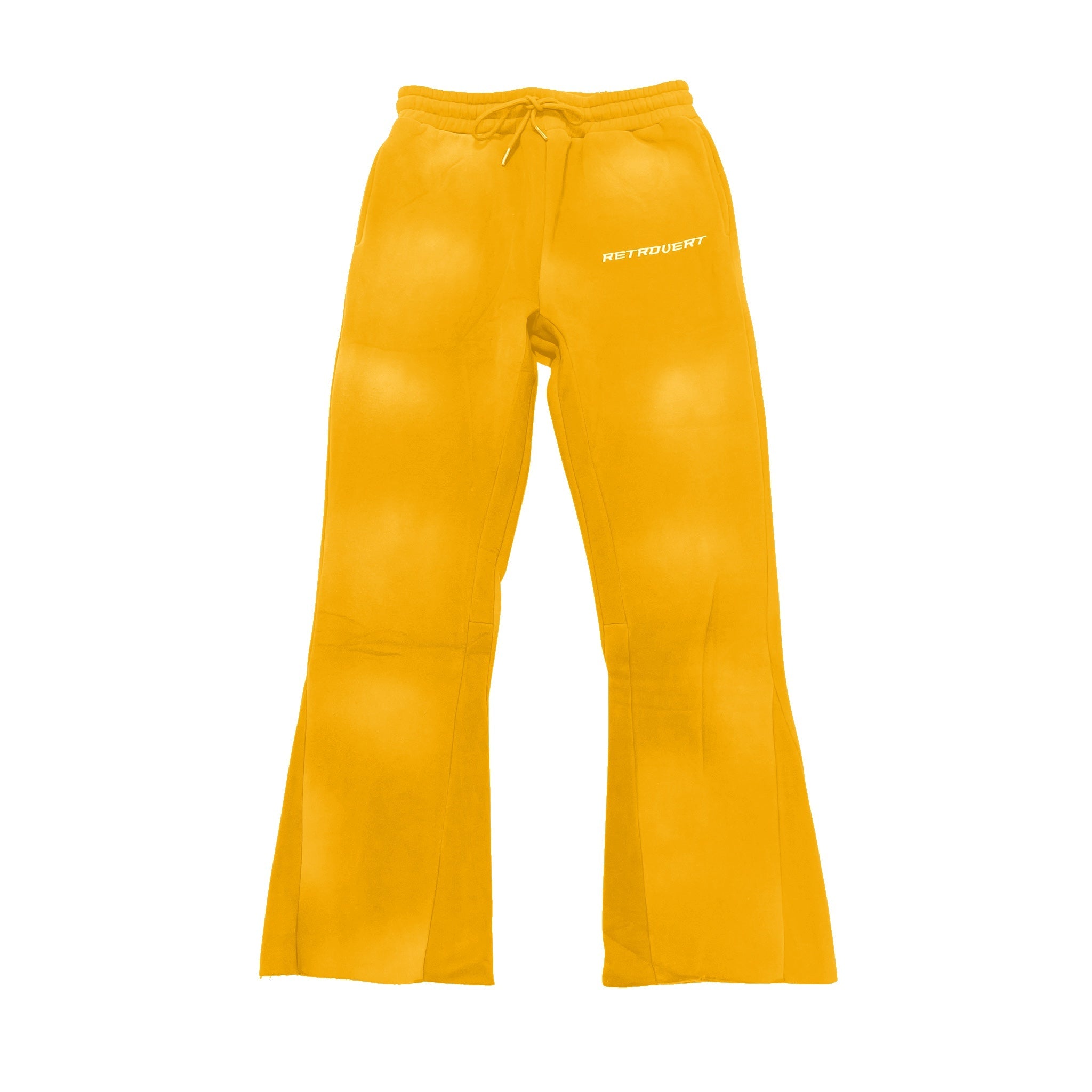 Flare Yellow Sweatpants Flare Yellow Sweatpants