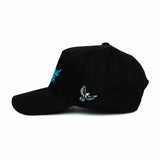 Champagne Snapback Hat (Blue) Champagne Snapback Hat (Blue)