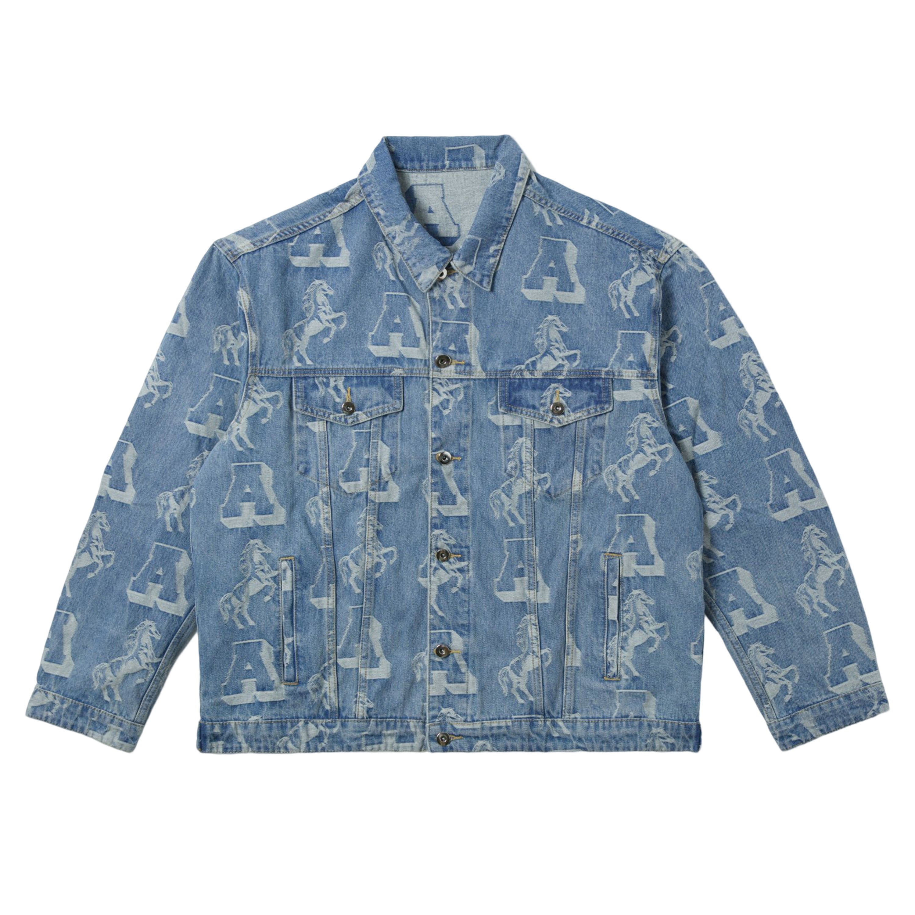 DONCARE(AFGK) "Jacquard Denim Jacket" DONCARE(AFGK) "Jacquard Denim Jacket"