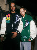 DONCARE(AFGK) “Horse logo varsity jacket” DONCARE(AFGK) “Horse logo varsity jacket”