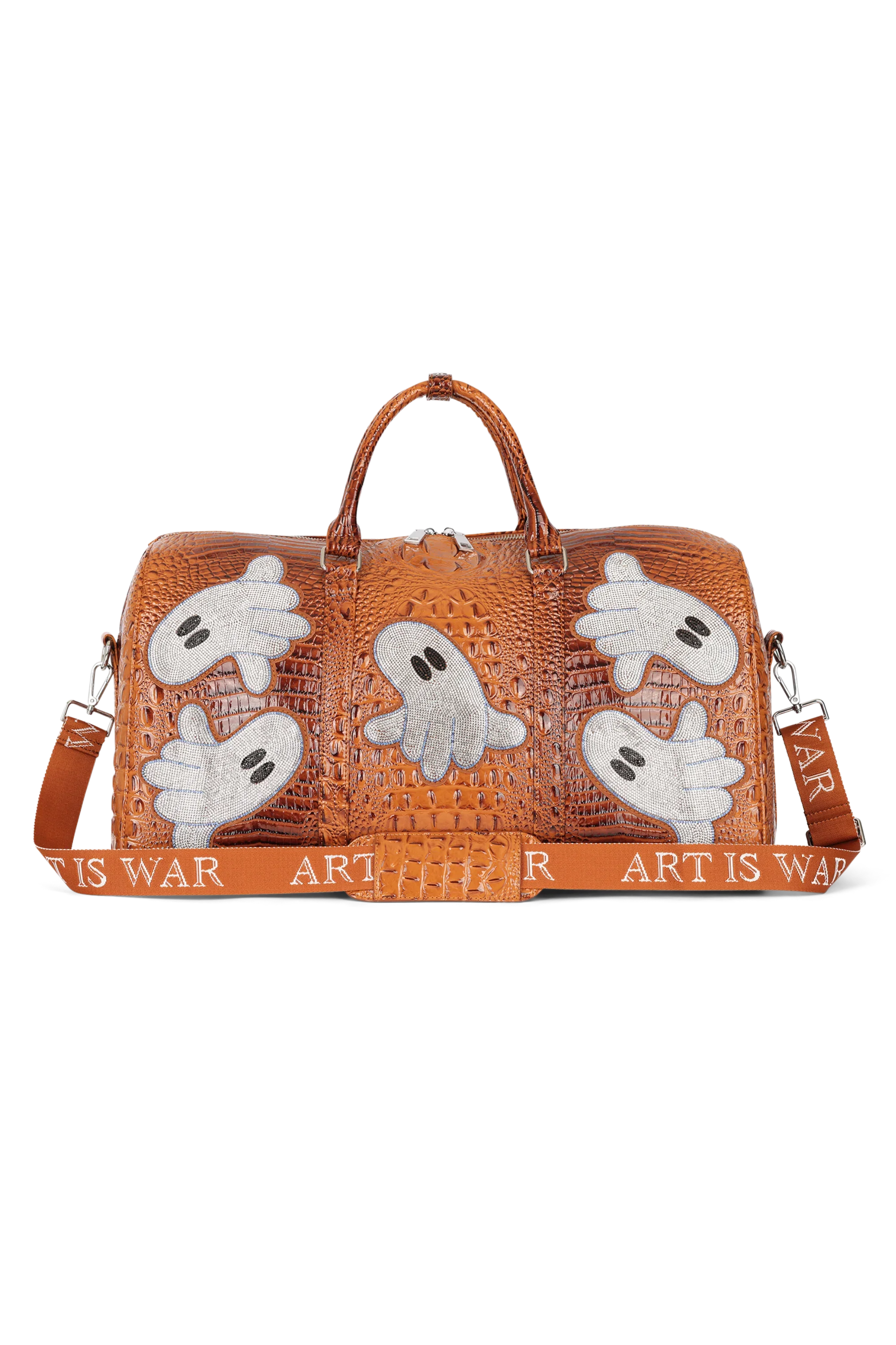 ALLIGATOR GHOST GEM DUFFLE BAG ALLIGATOR GHOST GEM DUFFLE BAG