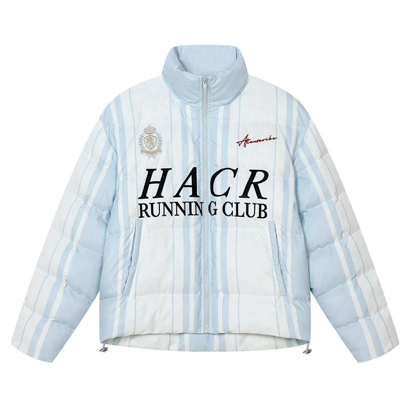 Retro Striped Football Club Puffer Retro Striped Football Club Puffer