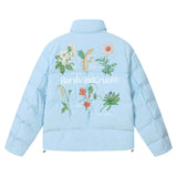 Botanical Print Graphene Puffer Jacket Botanical Print Graphene Puffer Jacket
