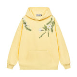 Floral Embroidery Oversized Hoodie Floral Embroidery Oversized Hoodie