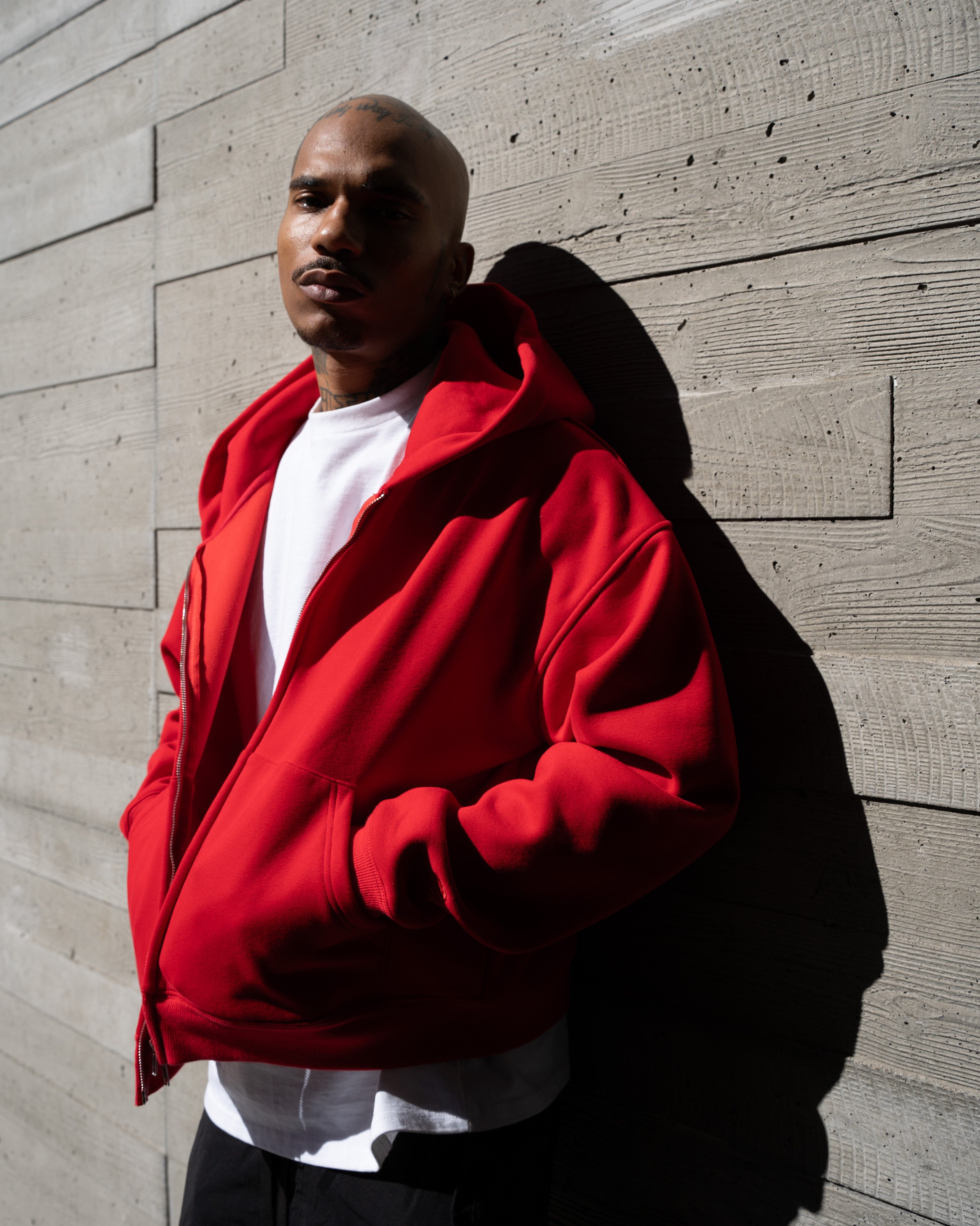 EPTM Perfect Zip Up Hoodie - Red EPTM Perfect Zip Up Hoodie - Red