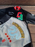 AFGK x CLOT "Dragon logo varsity jacket" AFGK x CLOT "Dragon logo varsity jacket"