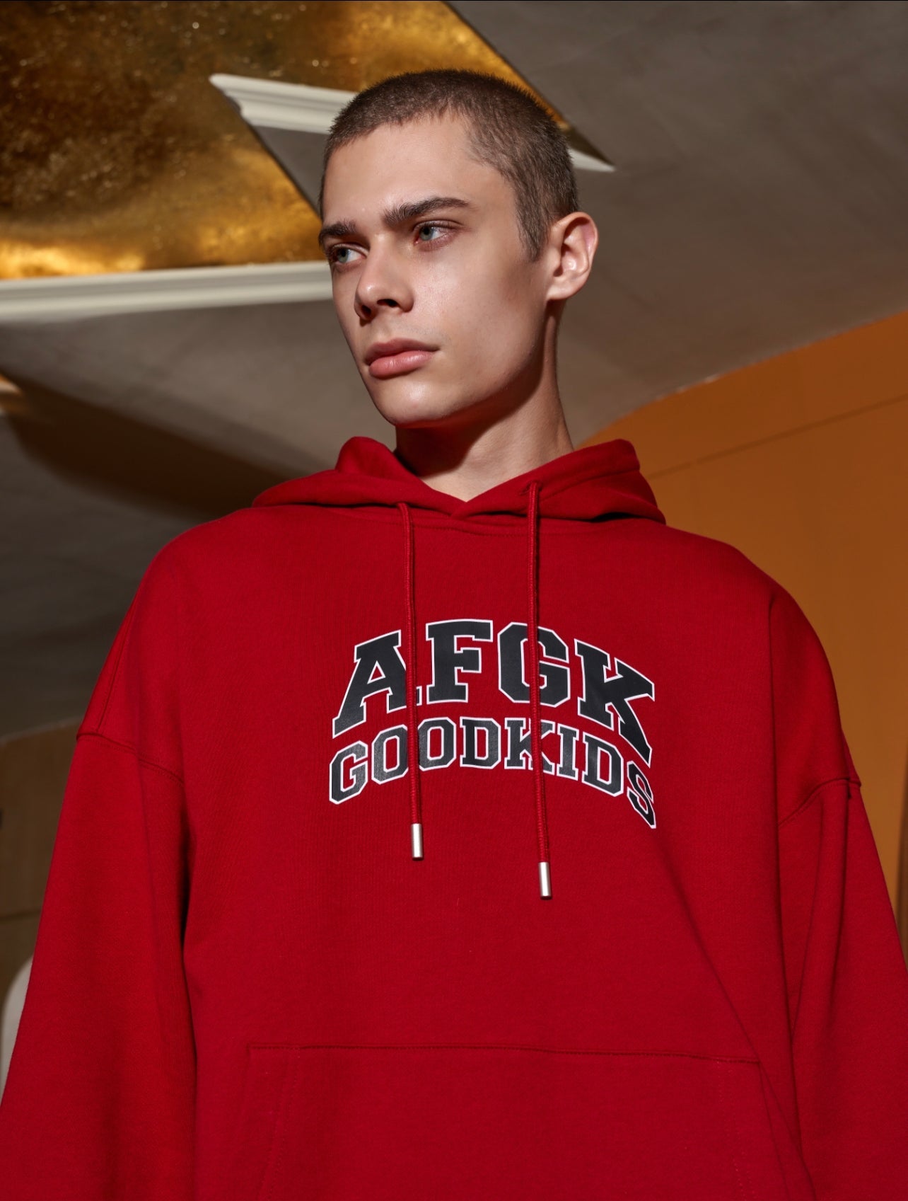 DONCARE(AFGK) "BASIC LOGO HOODIE" DONCARE(AFGK) "BASIC LOGO HOODIE"