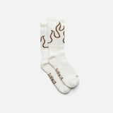 FUEGO SOCKS - BROWN FUEGO SOCKS - BROWN