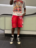 STAR TRACK SHORTS - RED STAR TRACK SHORTS - RED