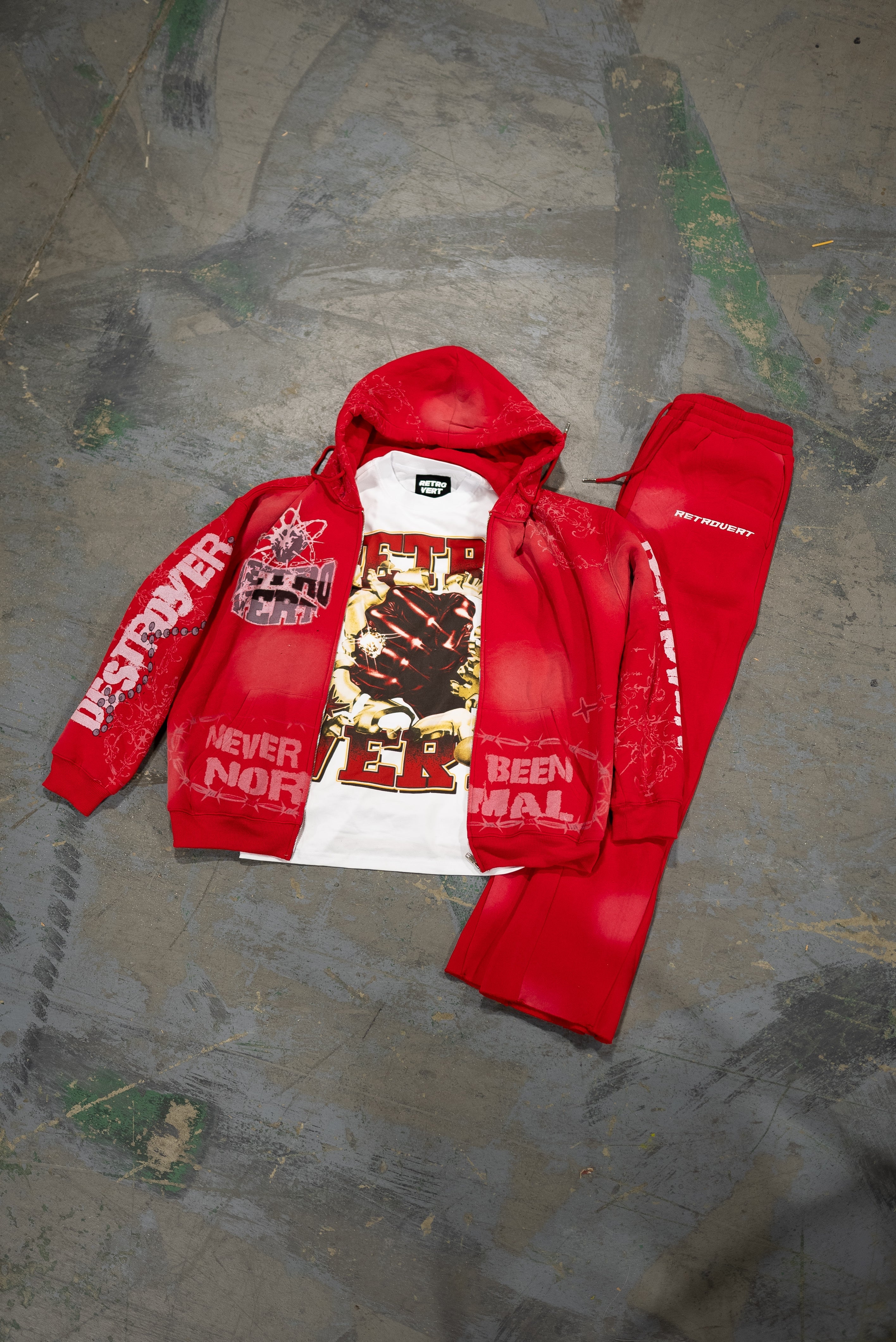 IRON FIST WHITE TEE IRON FIST WHITE TEE