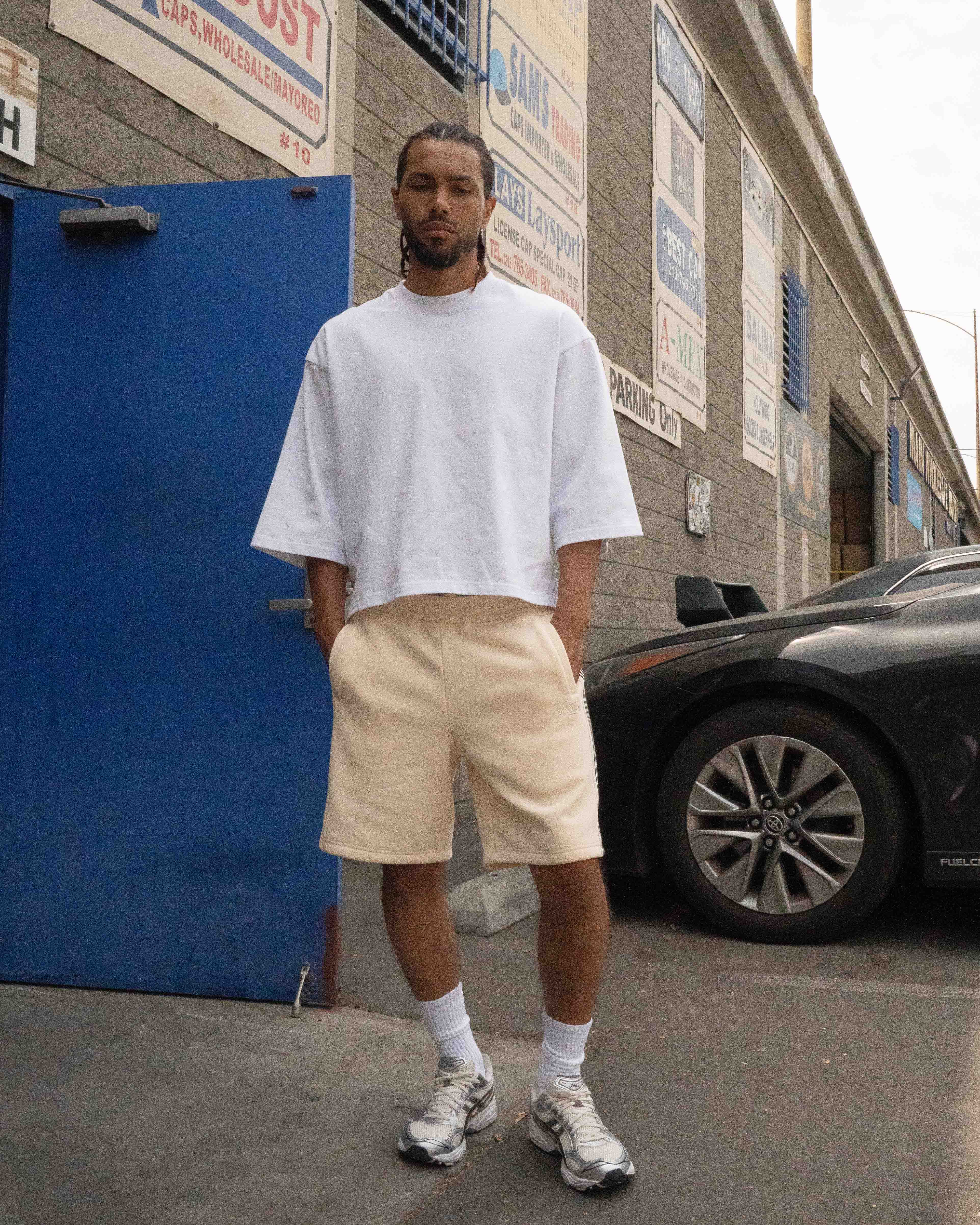 EPTM Essential Shorts - Cream EPTM Essential Shorts - Cream