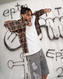 EPTM Bleached Flannels - Brown EPTM Bleached Flannels - Brown