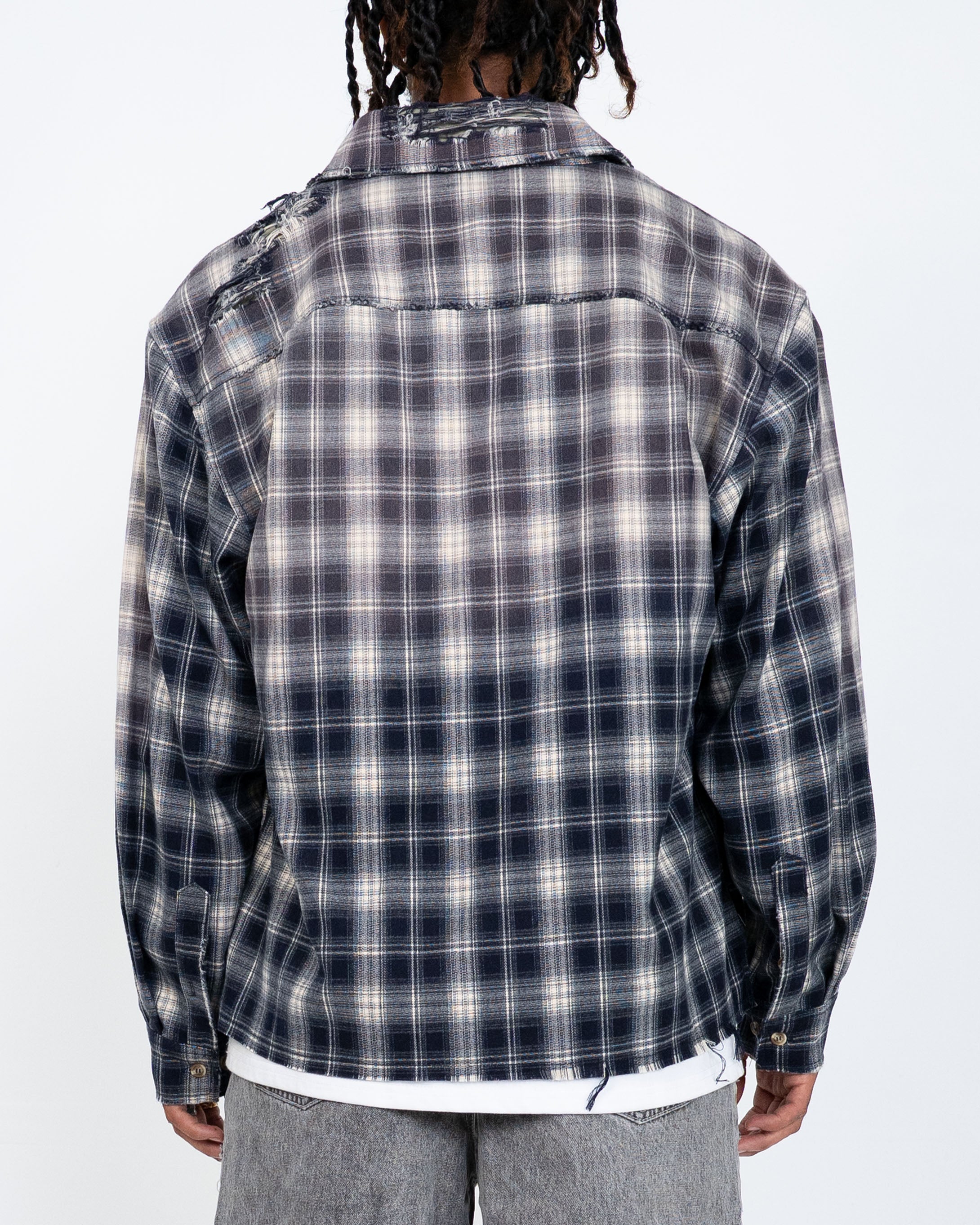 EPTM Bleached Flannels - Navy EPTM Bleached Flannels - Navy