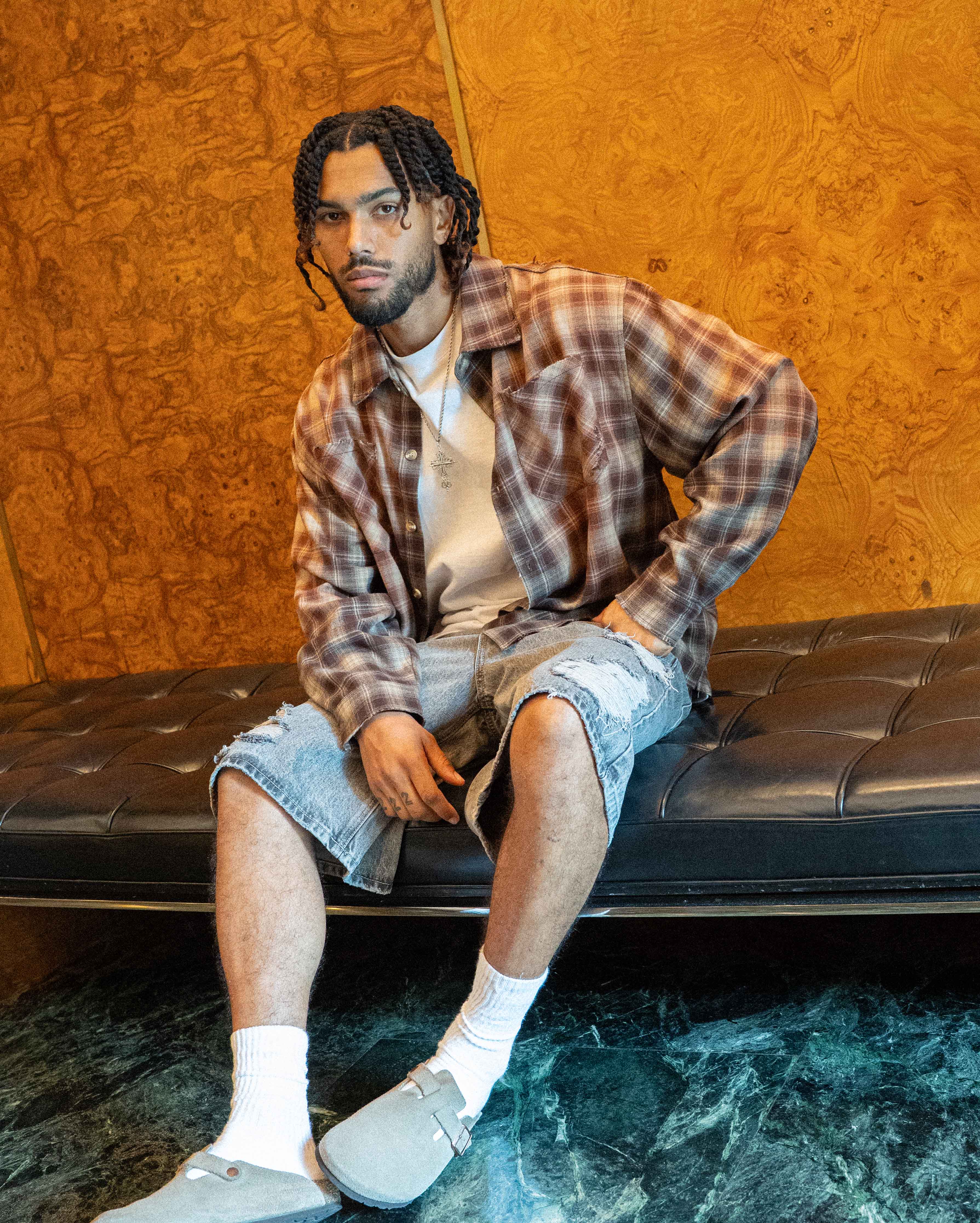 EPTM Bleached Flannels - Brown EPTM Bleached Flannels - Brown