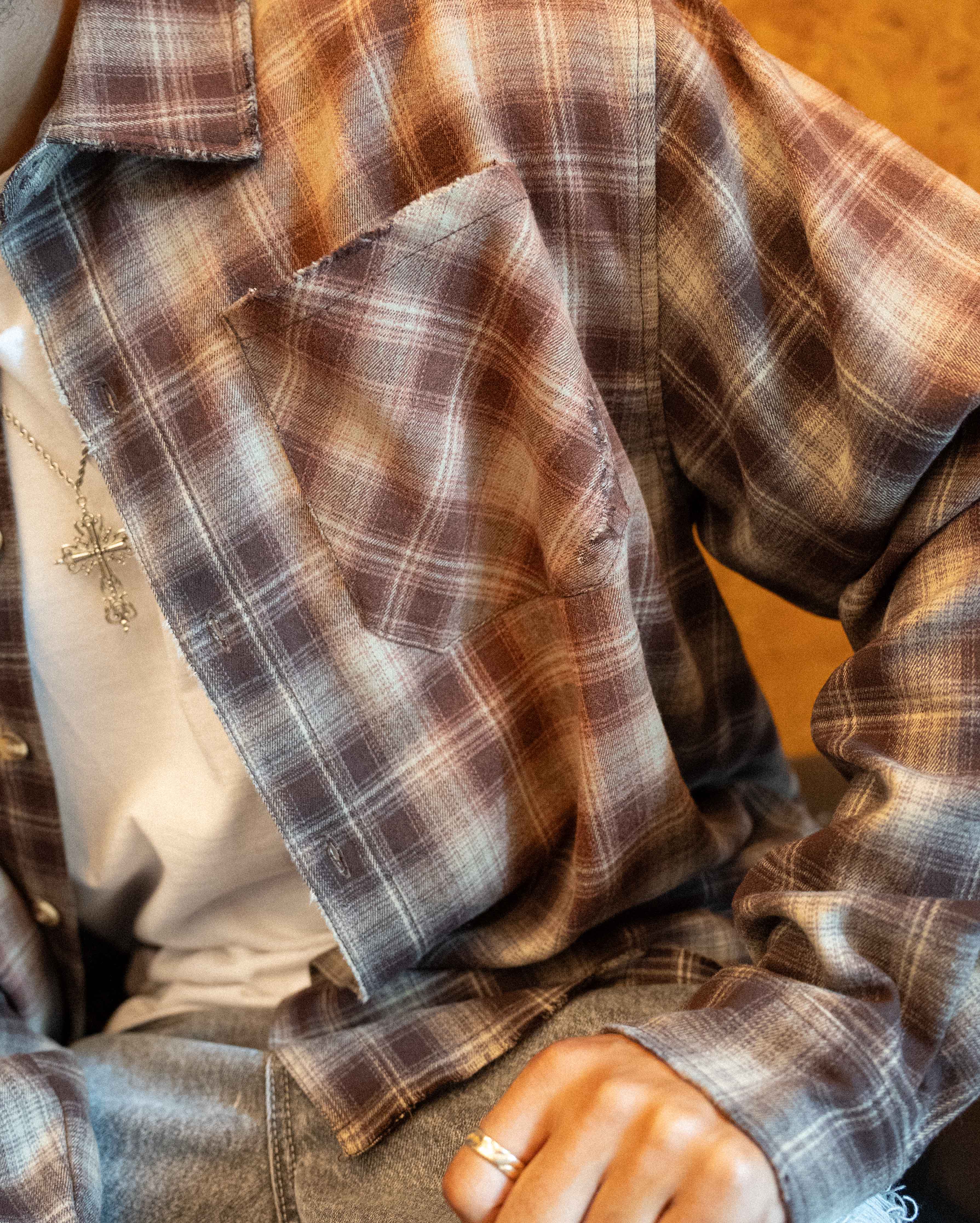 EPTM Bleached Flannels - Brown EPTM Bleached Flannels - Brown