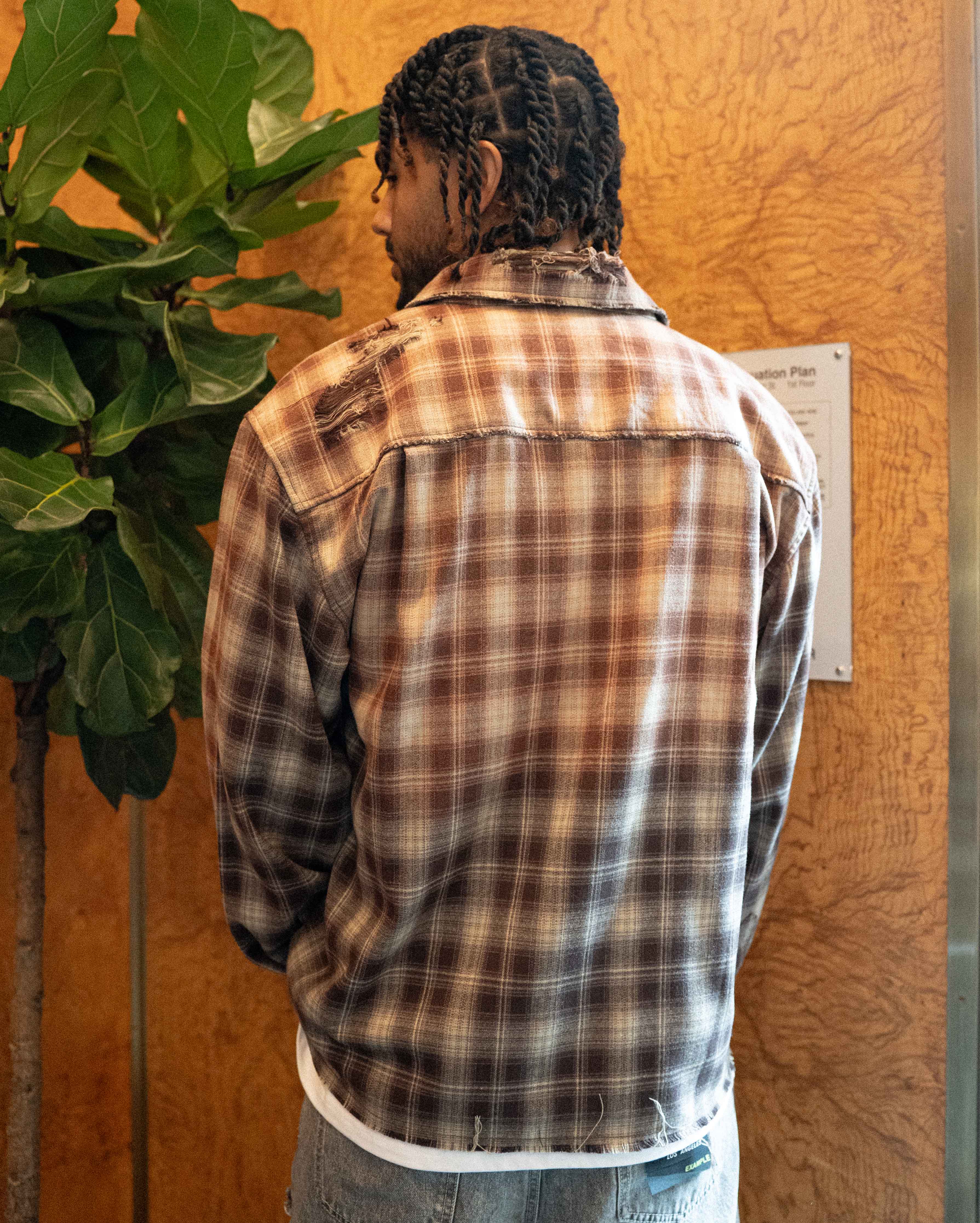 EPTM Bleached Flannels - Brown EPTM Bleached Flannels - Brown