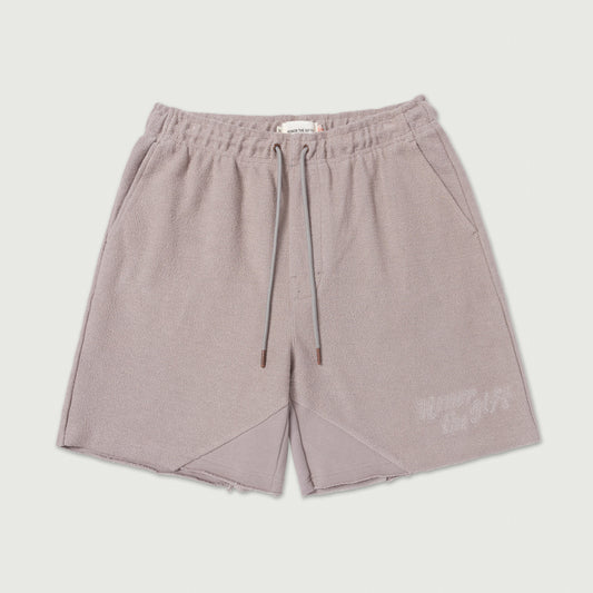 Block Party Reverse Terry Short - Stone
