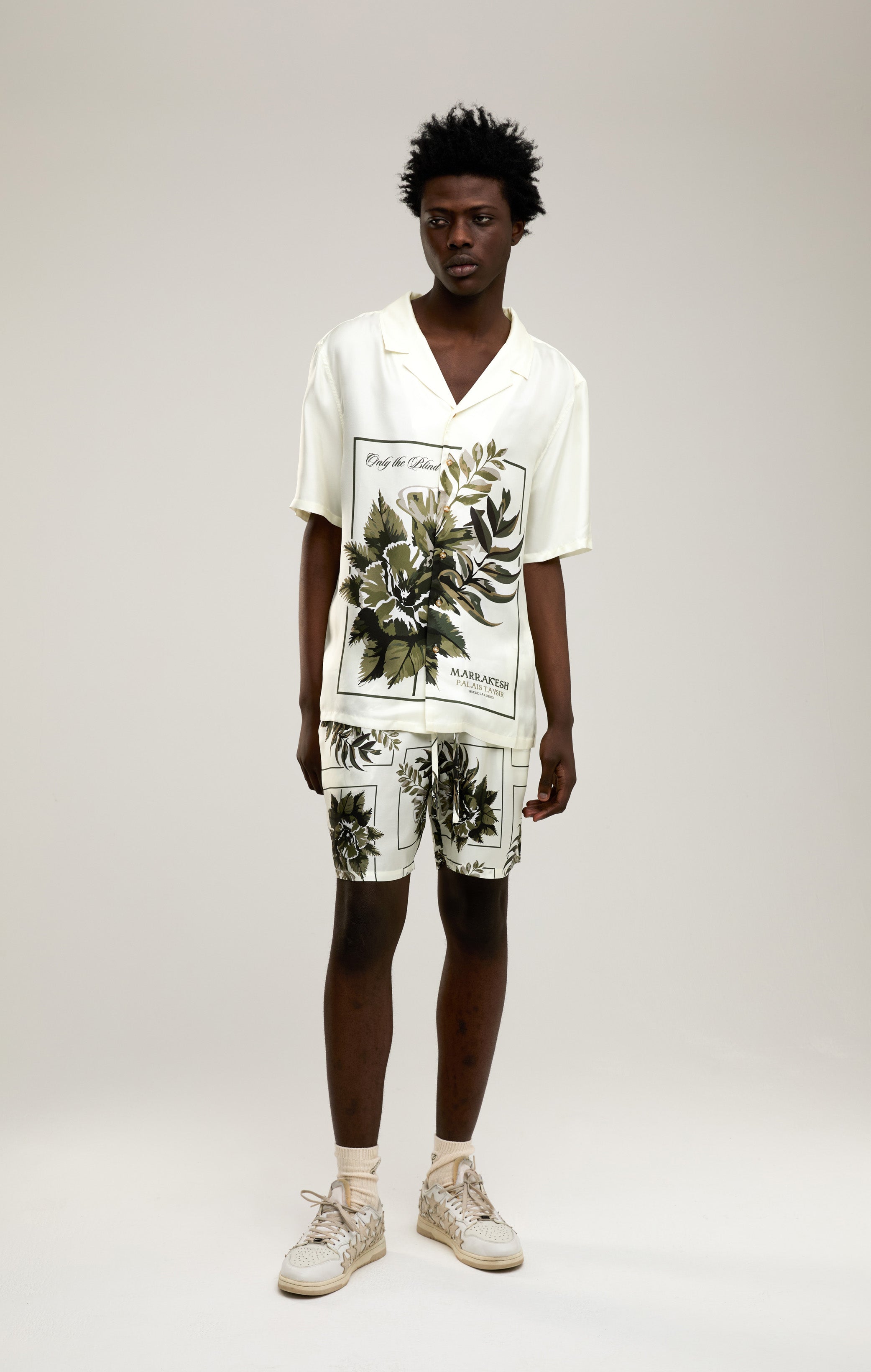 BOTANICAL SILK SHORTS BOTANICAL SILK SHORTS