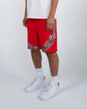 EPTM Camo Highland Shorts - Red EPTM Camo Highland Shorts - Red