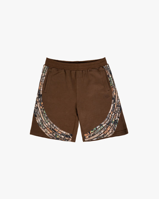 EPTM Camo Highland Shorts - Brown