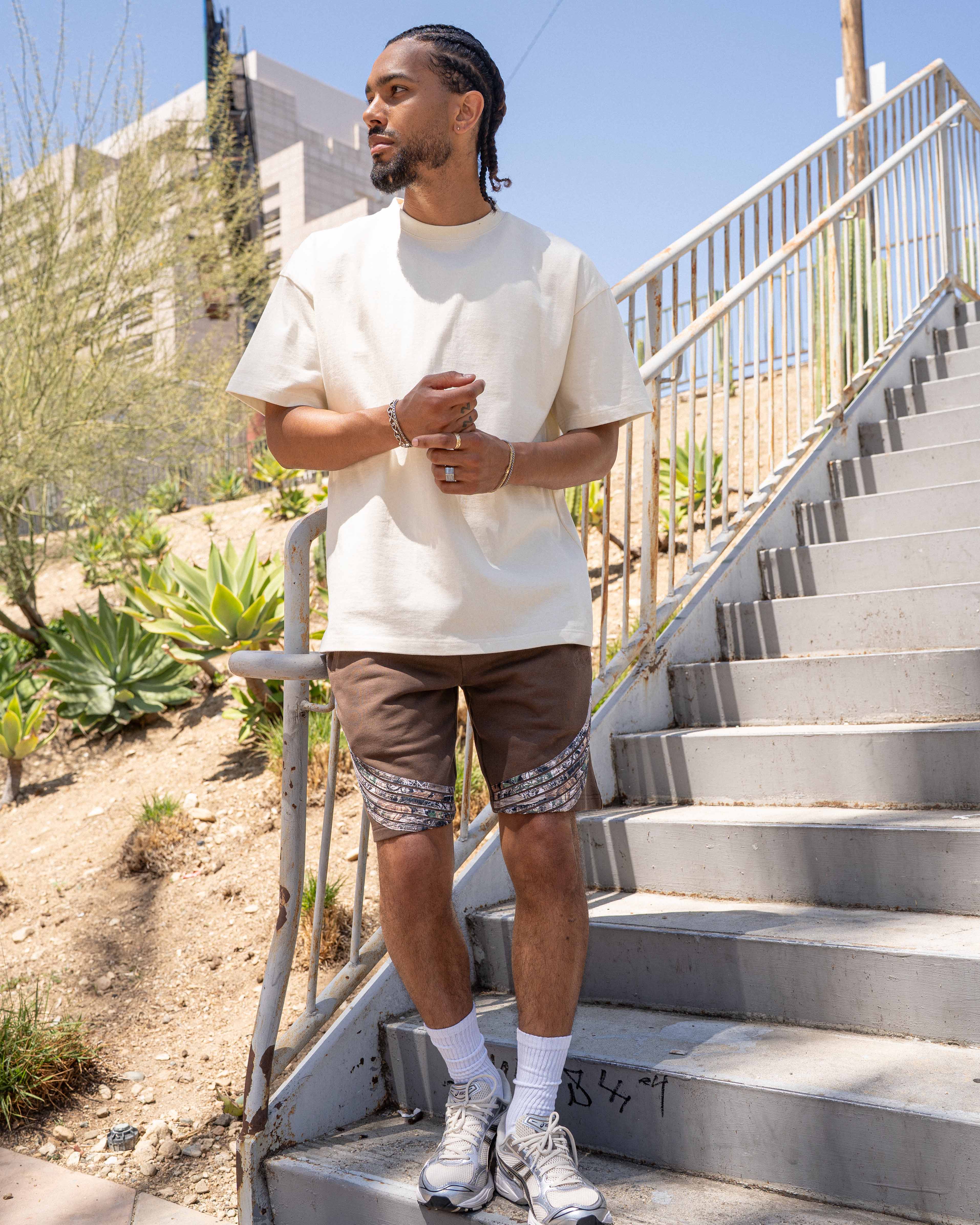 EPTM Camo Highland Shorts - Brown EPTM Camo Highland Shorts - Brown