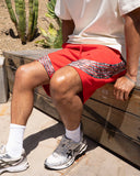 EPTM Camo Highland Shorts - Red EPTM Camo Highland Shorts - Red