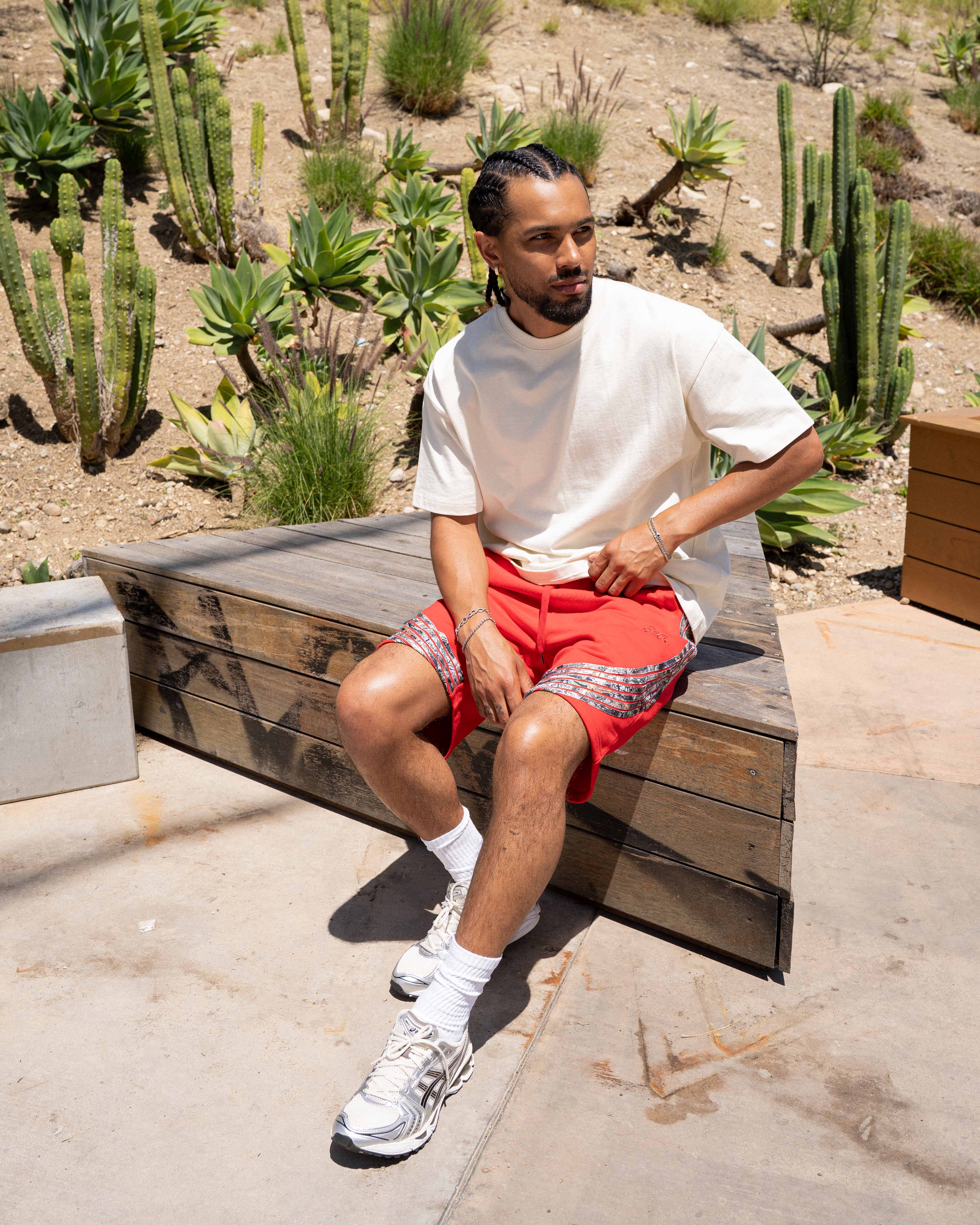 EPTM Camo Highland Shorts - Red EPTM Camo Highland Shorts - Red