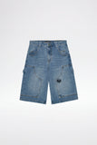 CARPENTER JORTS - Stonewashed Blue CARPENTER JORTS - Stonewashed Blue