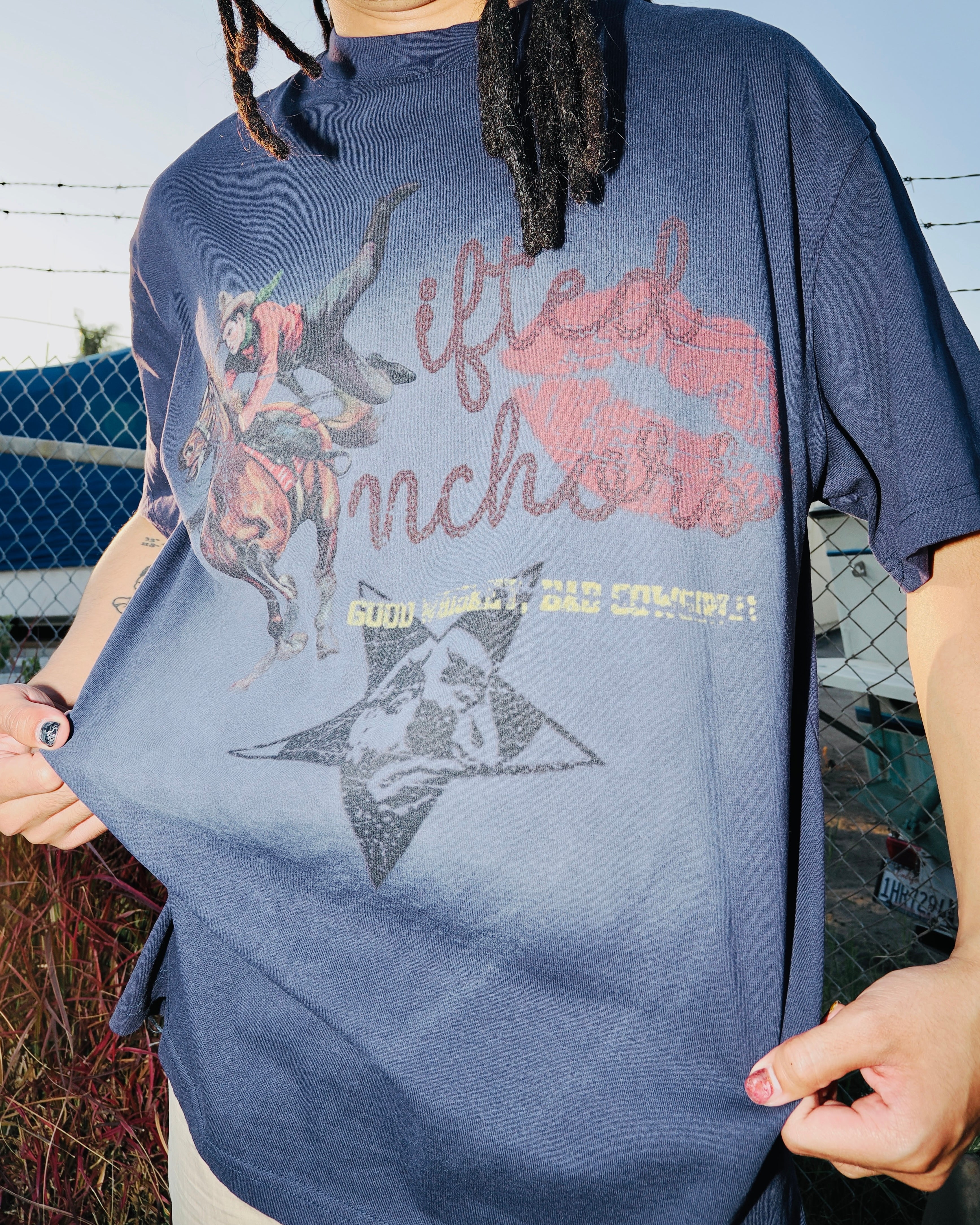 Circus Graphic Tee (Washed Navy) Circus Graphic Tee (Washed Navy)