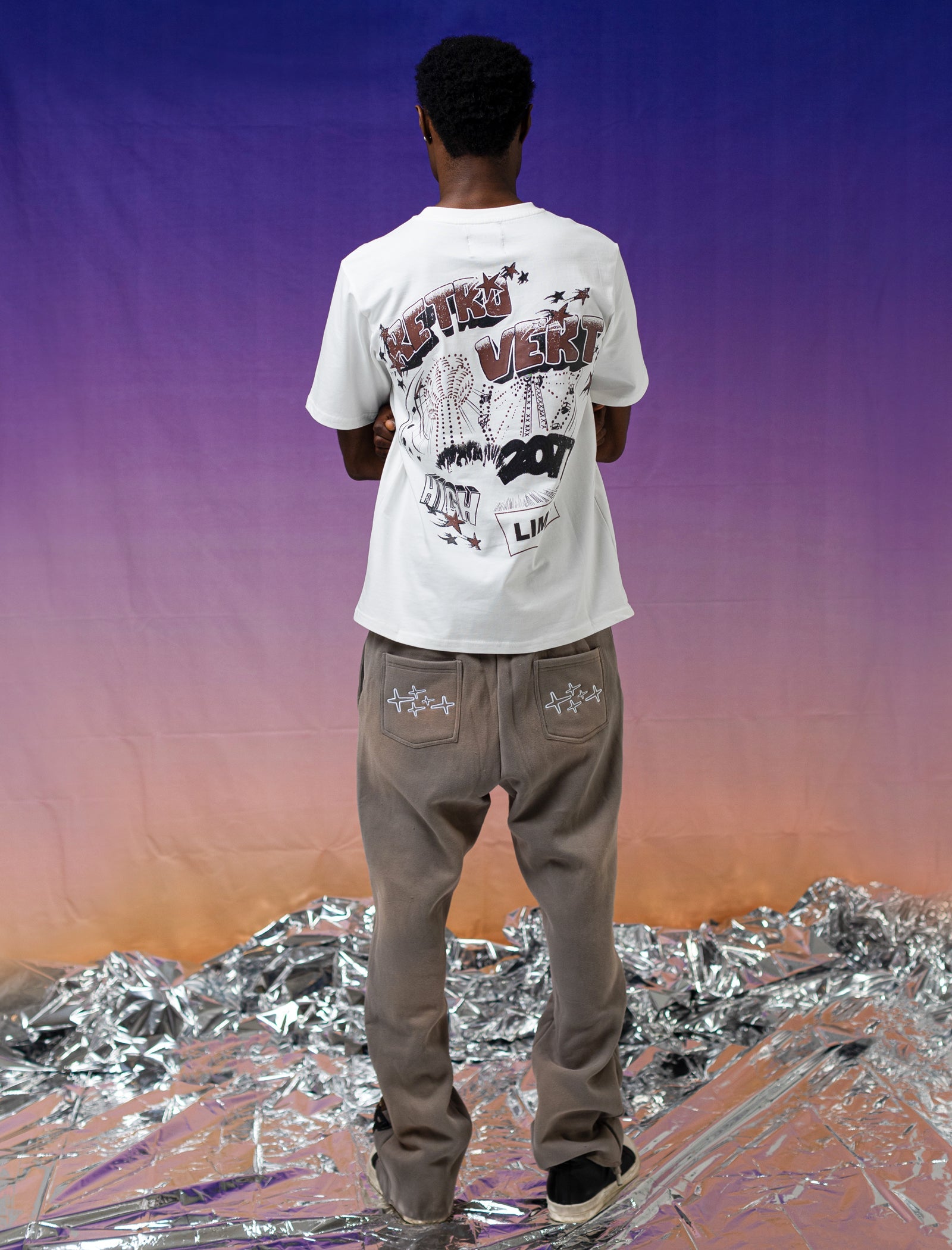 BROWN FESTIVAL SHIRT BROWN FESTIVAL SHIRT