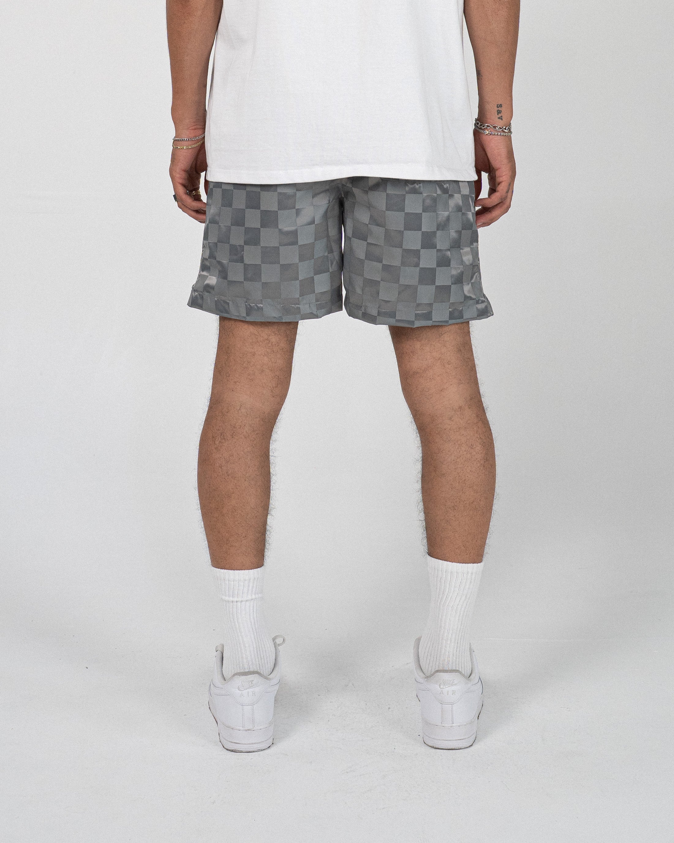 EPTM Checkerboard Shorts - Grey EPTM Checkerboard Shorts - Grey
