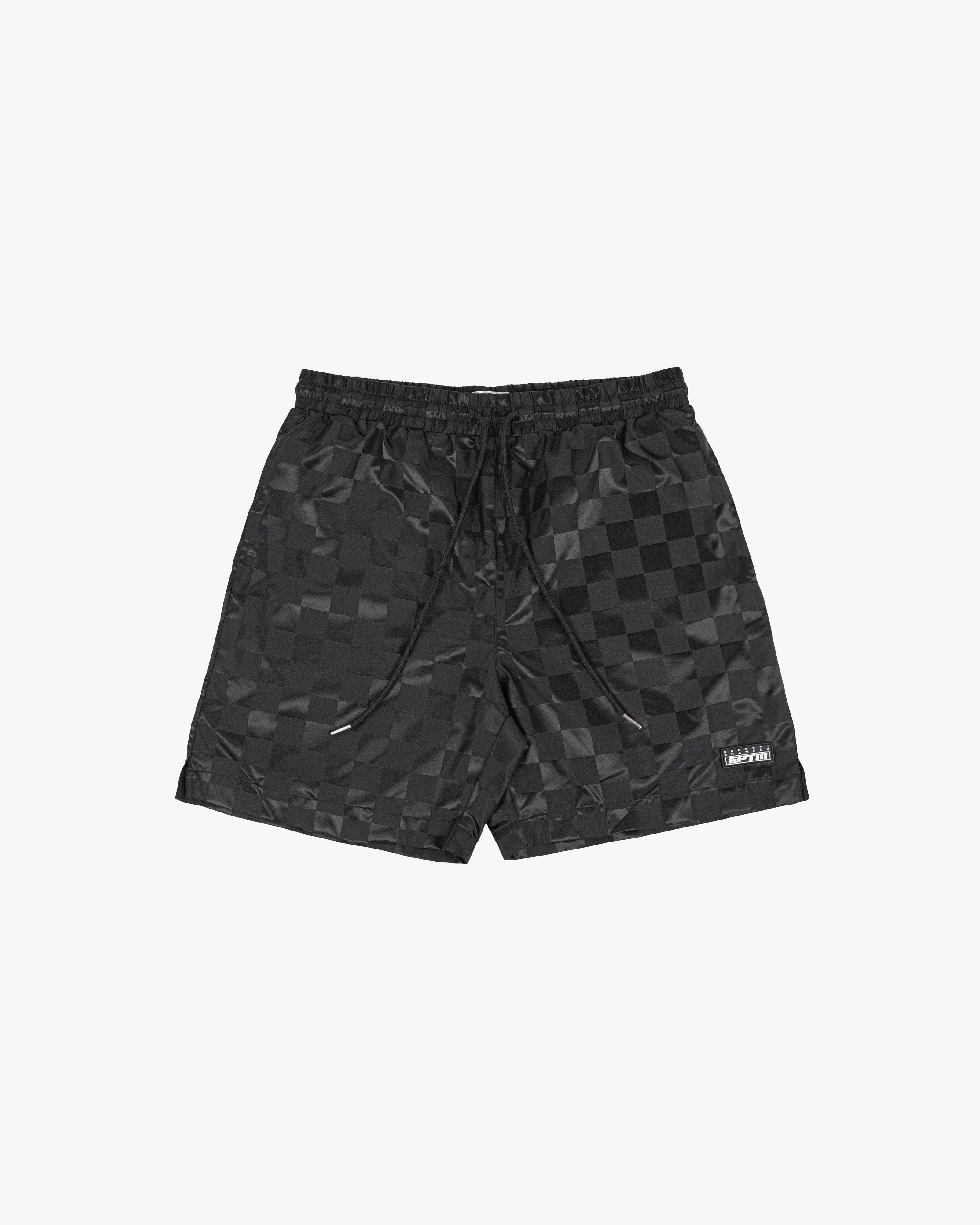 EPTM Checkerboard Shorts - Black EPTM Checkerboard Shorts - Black