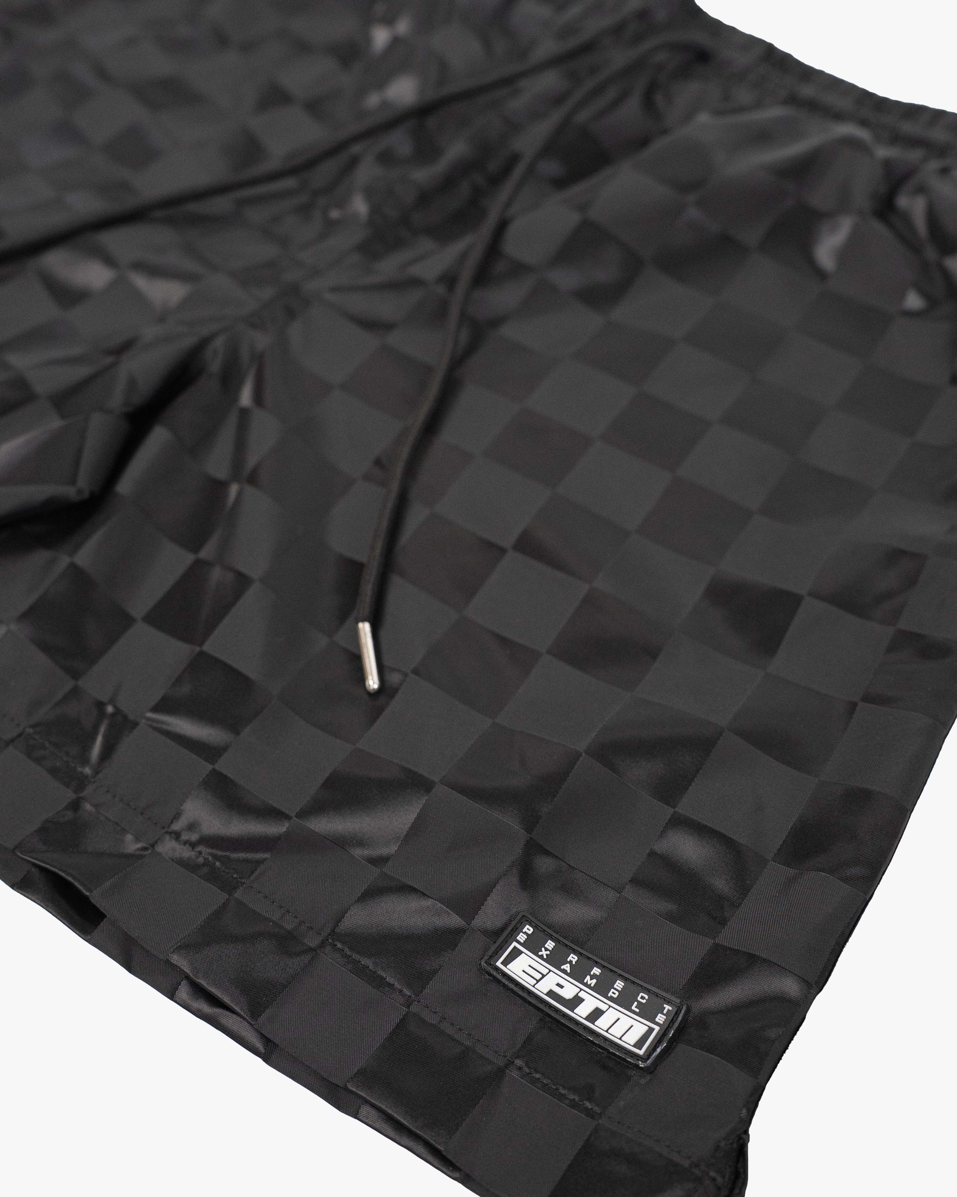 EPTM Checkerboard Shorts - Black EPTM Checkerboard Shorts - Black