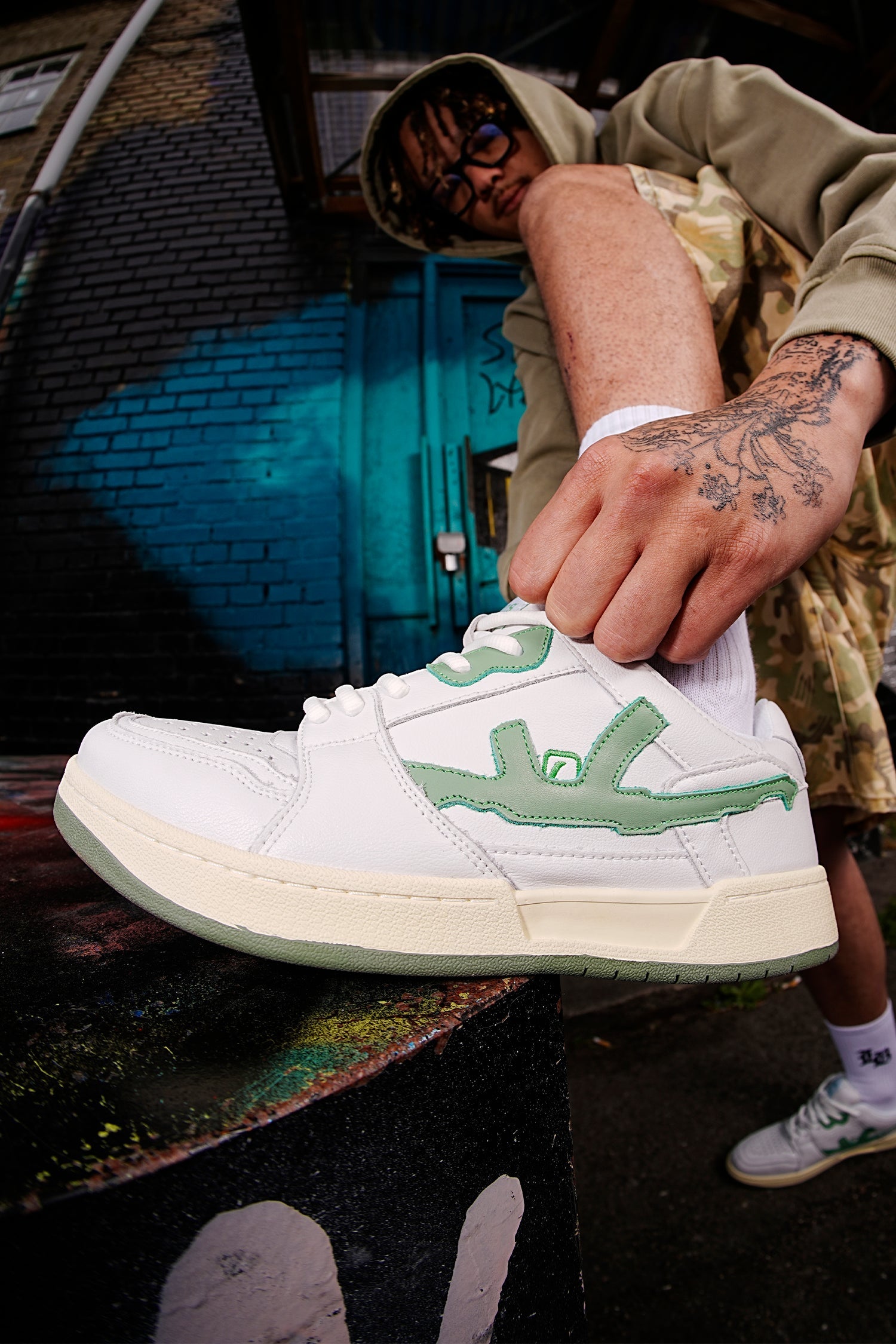 COBALT GREENS - White/Green COBALT GREENS - White/Green