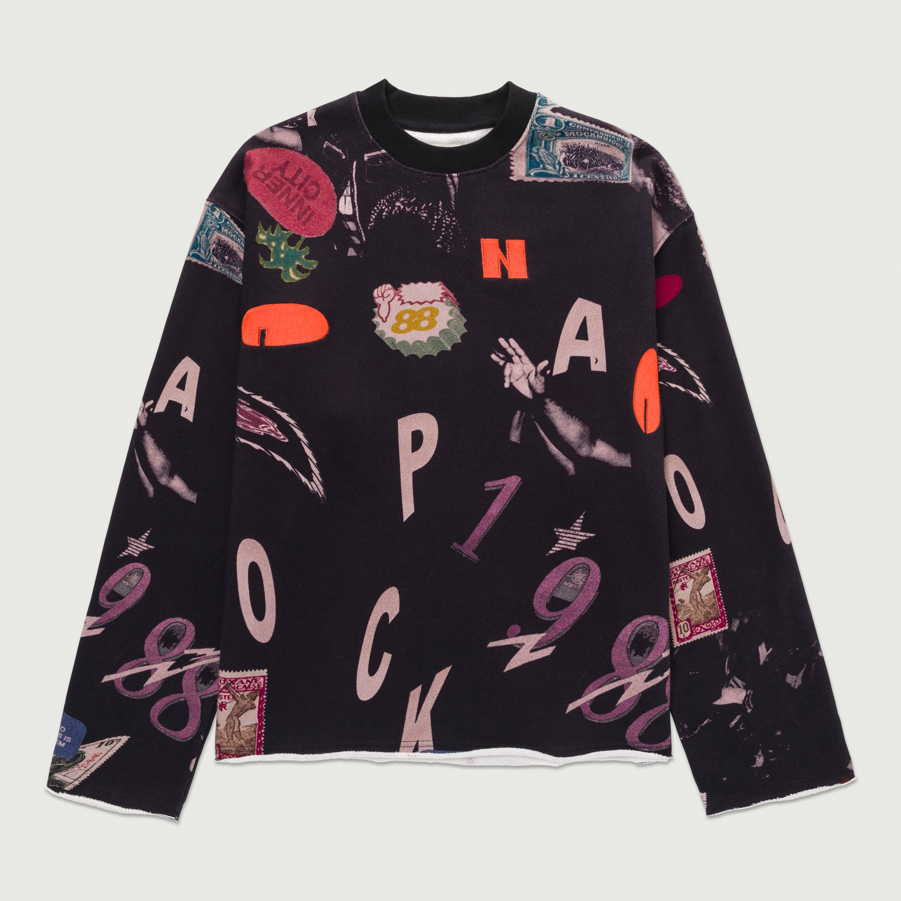 Collage Crewneck - Black Collage Crewneck - Black