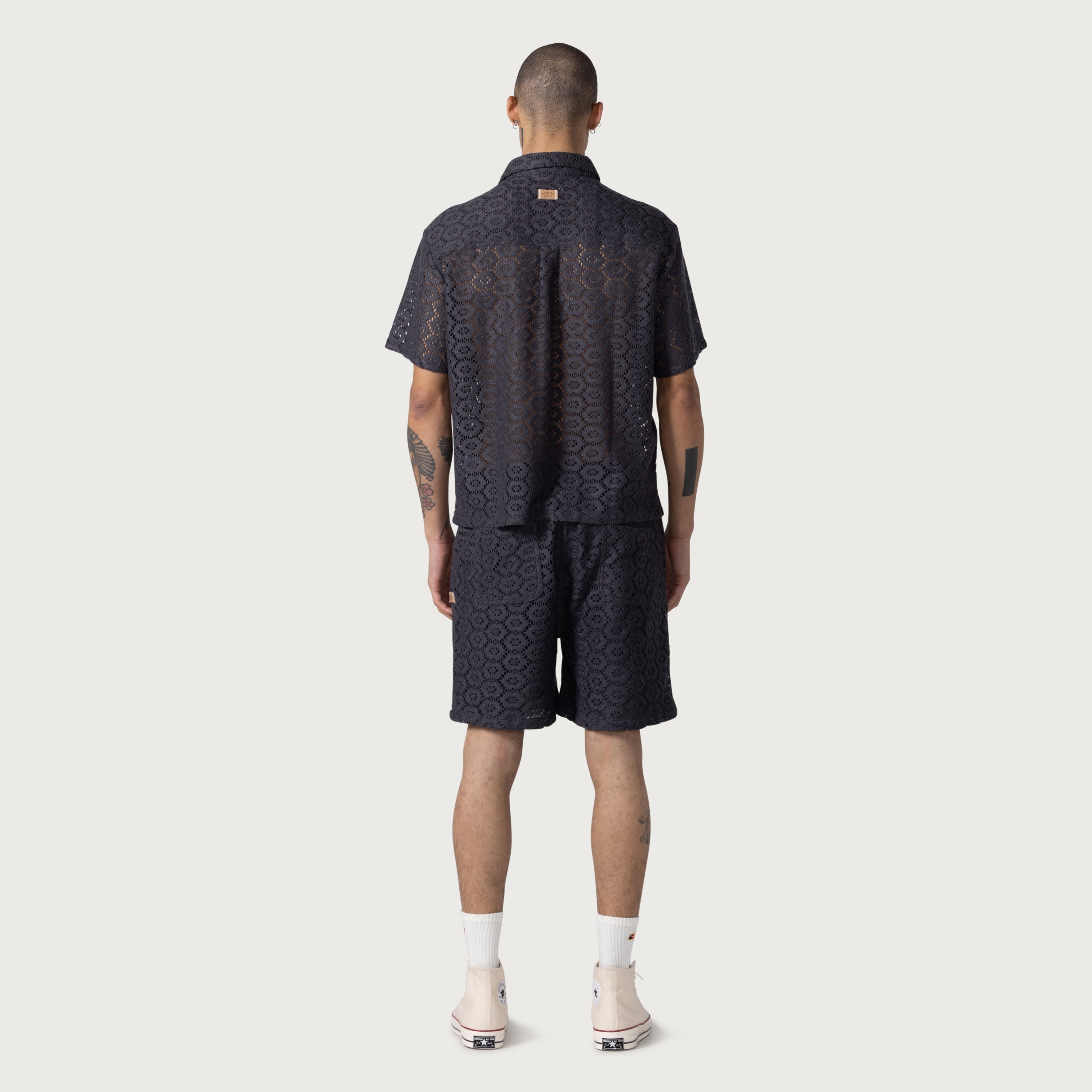 Crochet Short - Black Crochet Short - Black