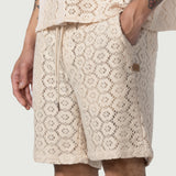 Crochet Short - Bone Crochet Short - Bone