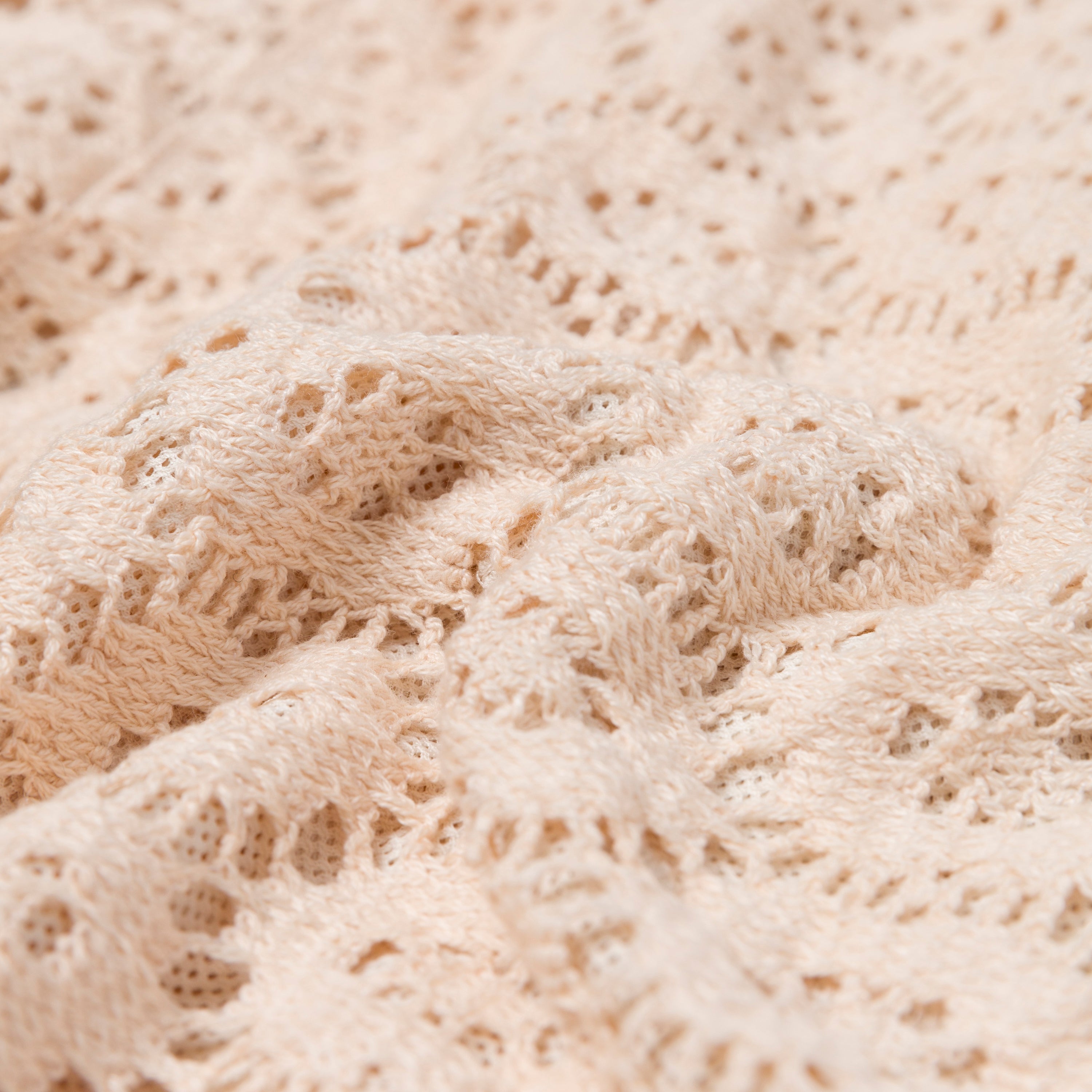 Crochet Short - Bone Crochet Short - Bone