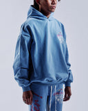 "Cry Later" Hoodie (Clay Blue) "Cry Later" Hoodie (Clay Blue)