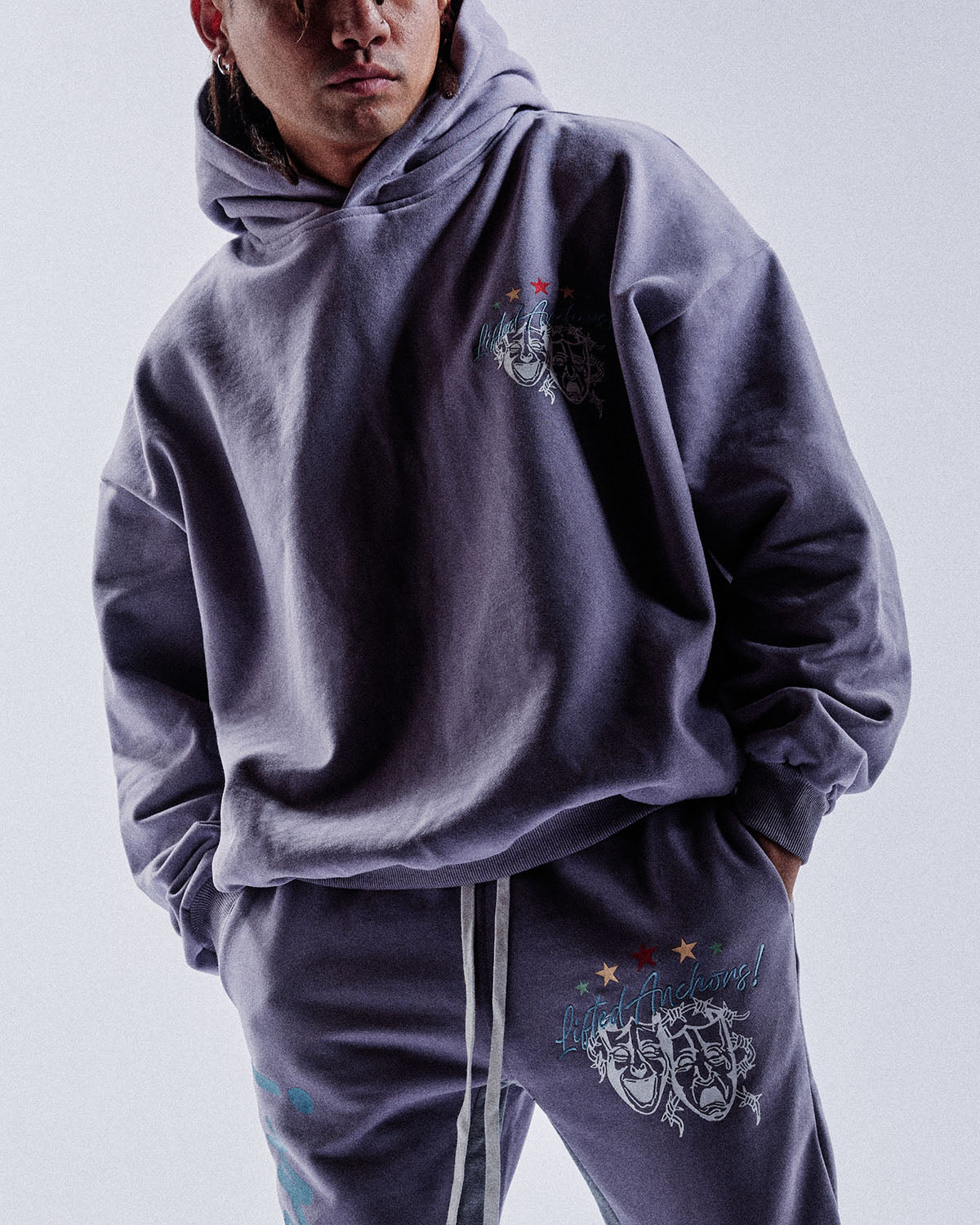 "Cry Later" Hoodie (Burnt Purple) "Cry Later" Hoodie (Burnt Purple)