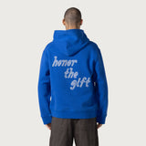 Cursive Honor Hoodie - Blue Cursive Honor Hoodie - Blue