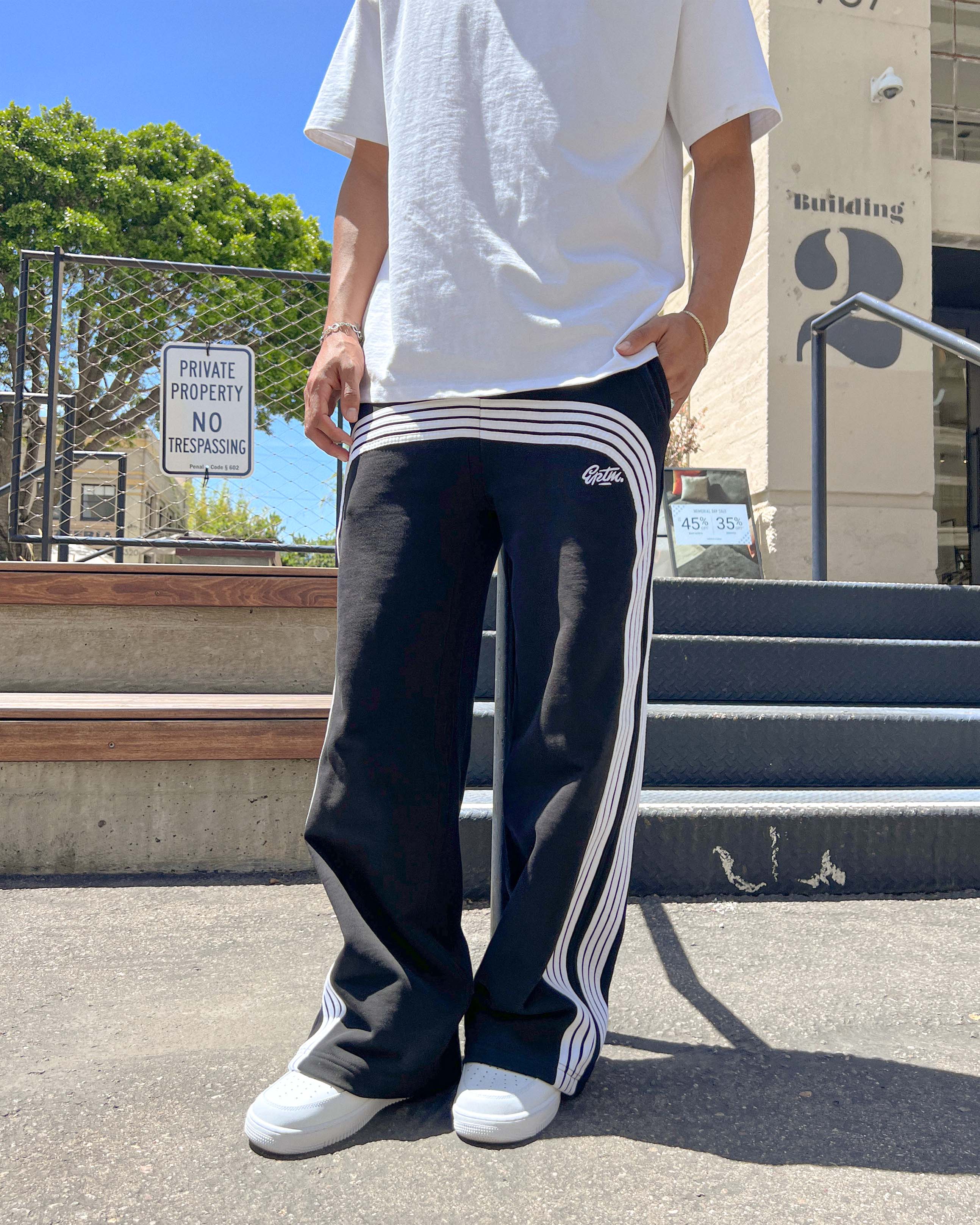 EPTM Curve Terry Pants - Black EPTM Curve Terry Pants - Black