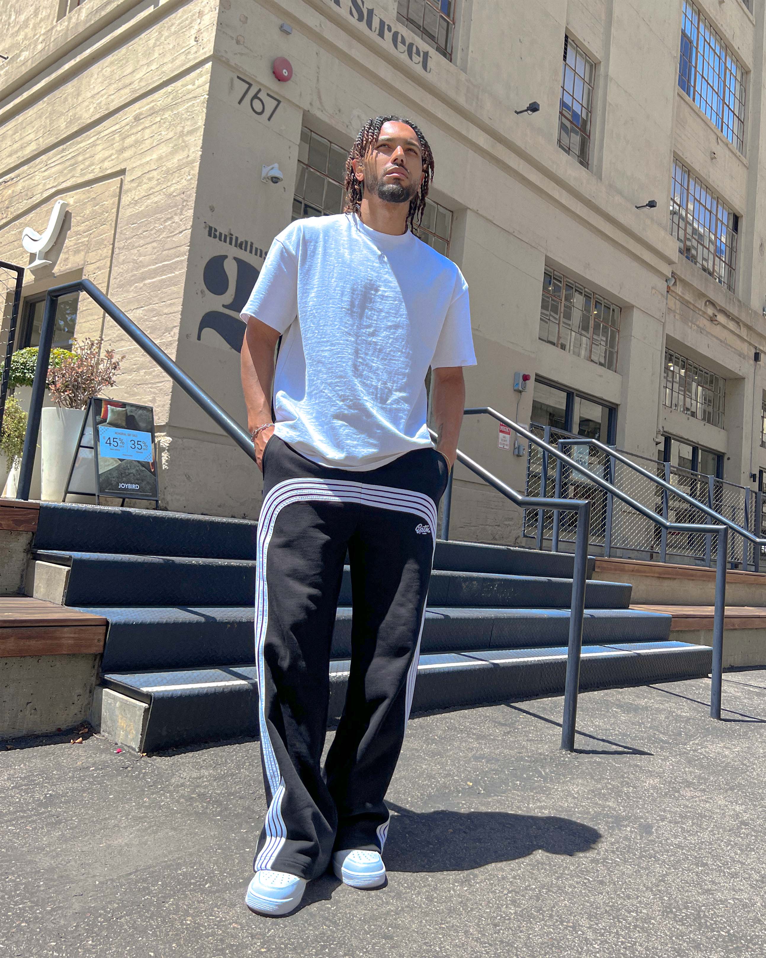 EPTM Curve Terry Pants - Black EPTM Curve Terry Pants - Black